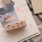 BIGHANDS Rubber Stamp Collection every day love cups!