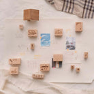 BIGHANDS Rubber Stamp Collection every day candle
