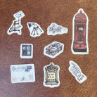 LCN Washi Sticker Set Antique Postage