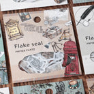 LCN Washi Sticker Set Antique Postage