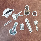 LCN Washi Sticker Set Retro Stationery