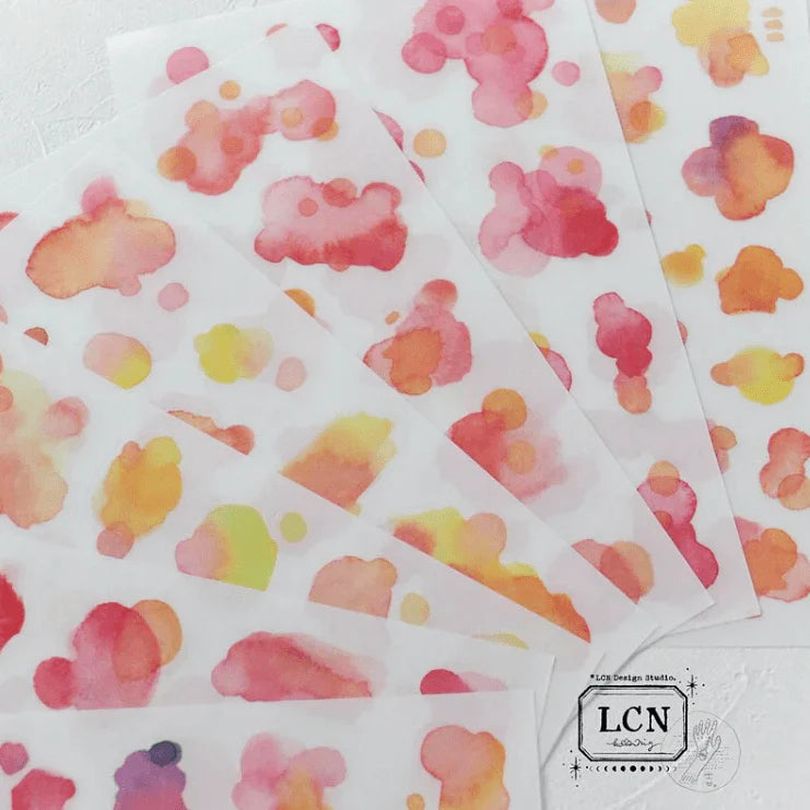 LCN Print-On Stickers Warm Colour Tone