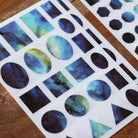 LCN Print-On Stickers Cosmos / Moon Phases / Stardust - Cosmos (Blue)