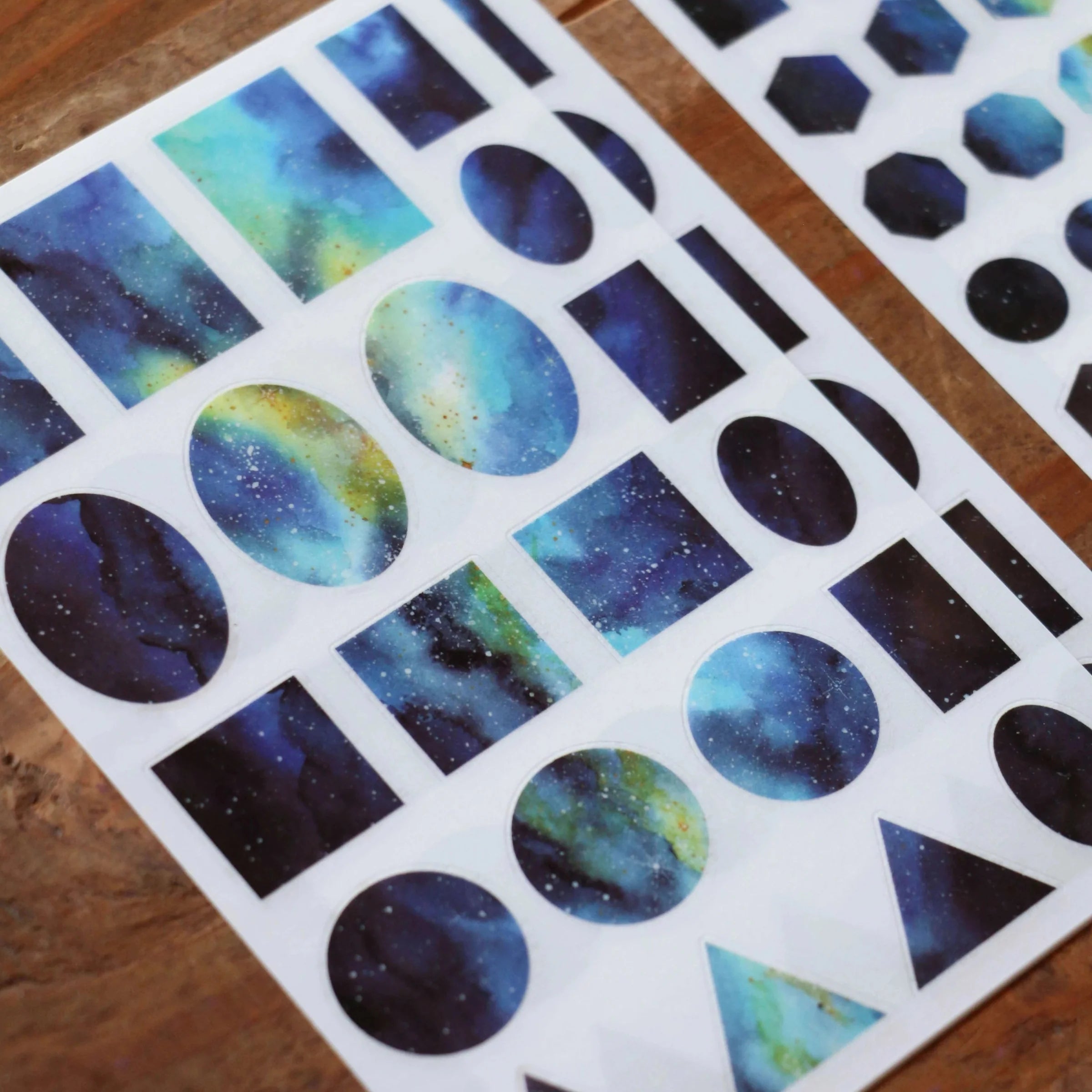 LCN Print-On Stickers Cosmos / Moon Phases / Stardust - Cosmos (Blue)