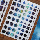 LCN Print-On Stickers Cosmos / Moon Phases / Stardust - Cosmos (Blue)