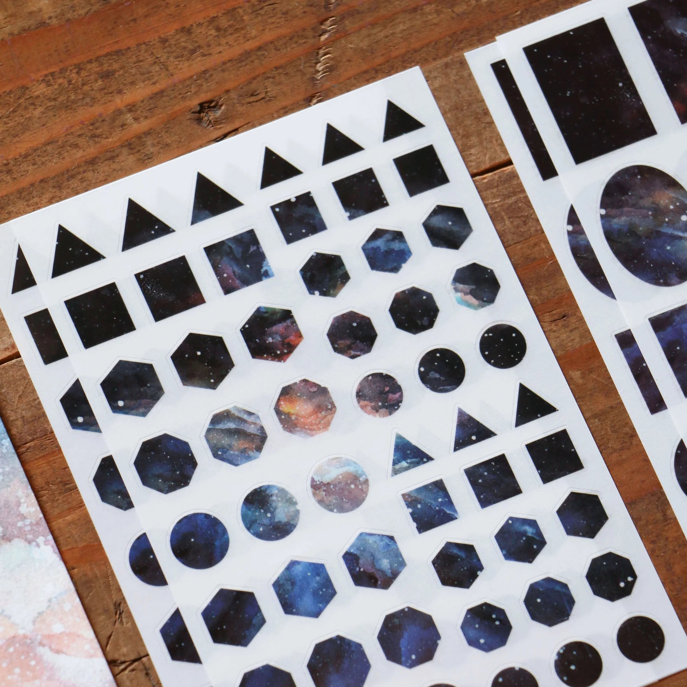 LCN Print-On Stickers Cosmos / Moon Phases / Stardust - Cosmos (Purple)