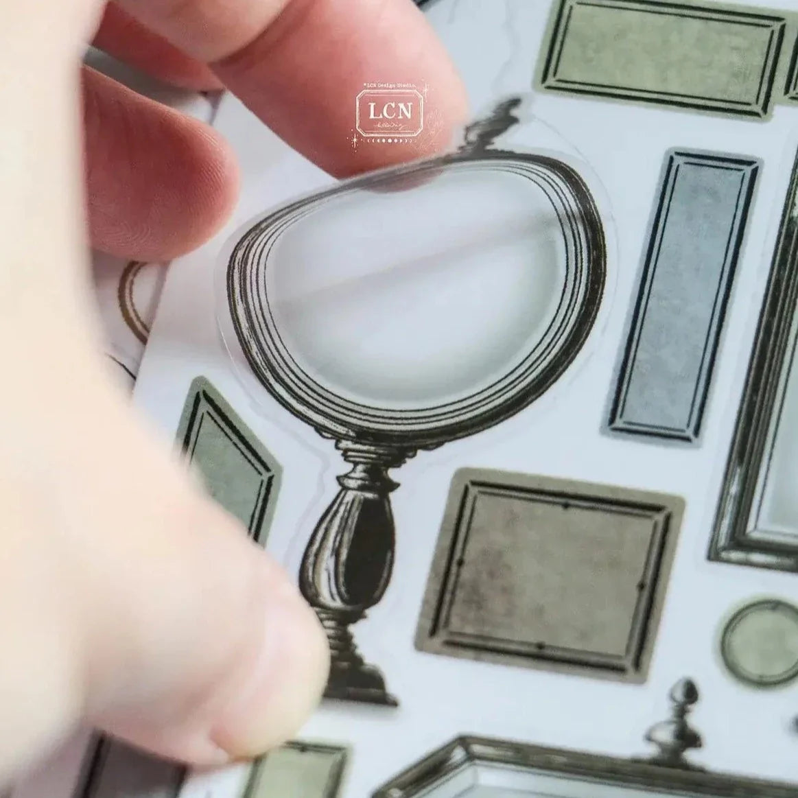 LCN Sticker Set Specimen Display