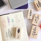 OHS Botanical Rubber Stamp Collection C