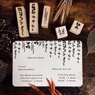 OHS Botanical Rubber Stamp III Mini Botanical (a)