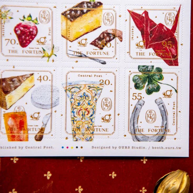 OURS Postage Stickers The Fortune