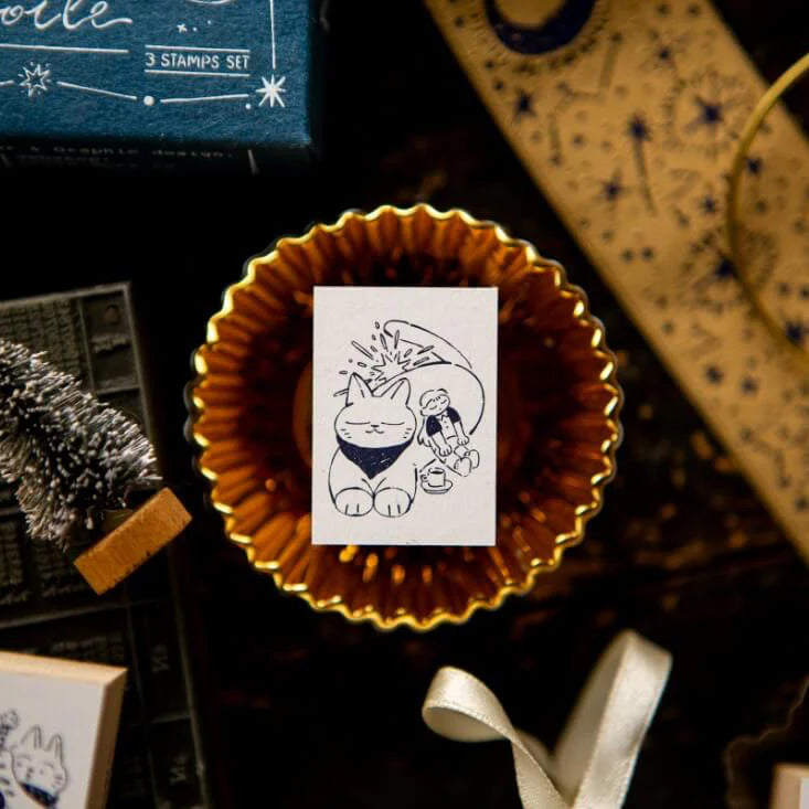 OURS Rubber Stamp The Gift (Lucky Star Series) a. monocular