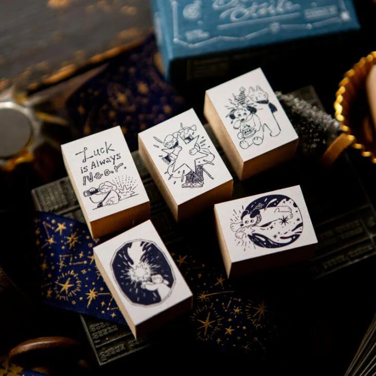 OURS Rubber Stamp The Gift (Lucky Star Series) b. hug