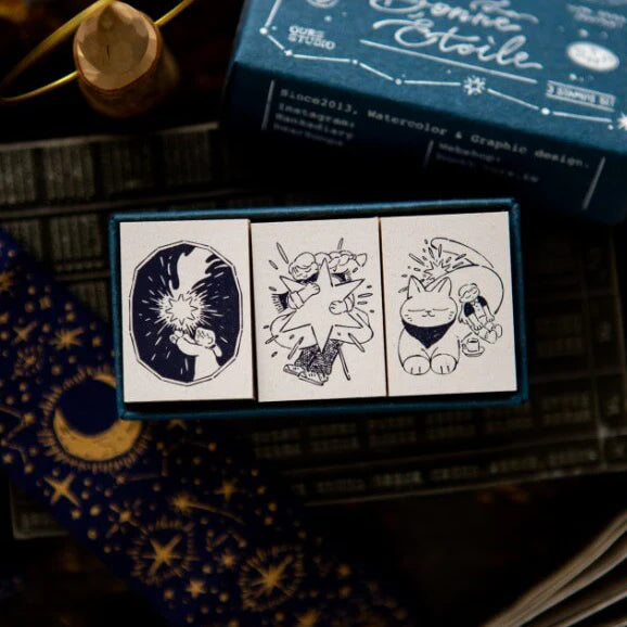 OURS Rubber Stamp The Gift (Lucky Star Series) f. little break