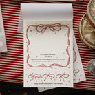 OURS Letterpress Label Book Ribbon Frame