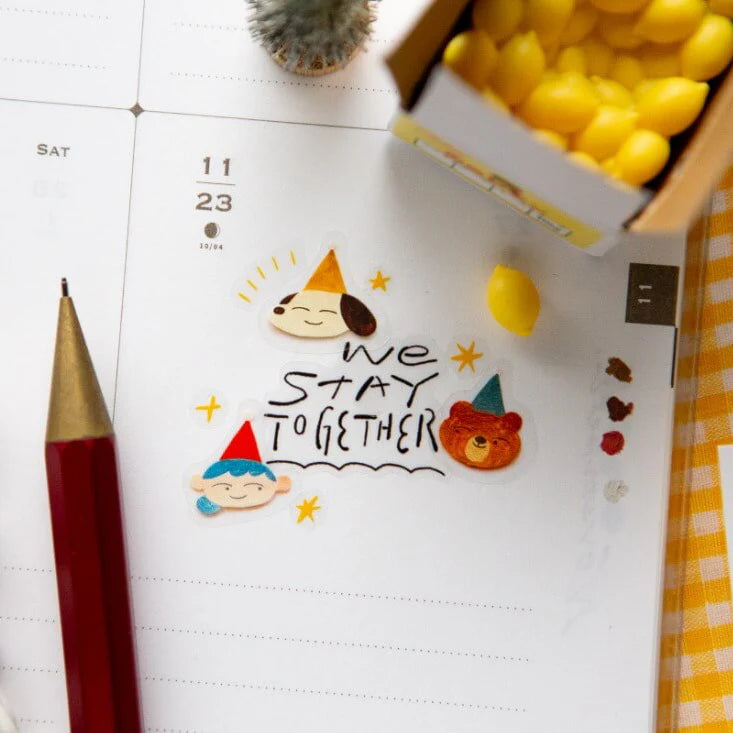 OURS Die-Cut PET Tape Sample Roll 70cm: For a Special Day