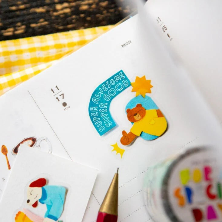 OURS Die-Cut PET Tape Sample Roll 70cm: For a Special Day