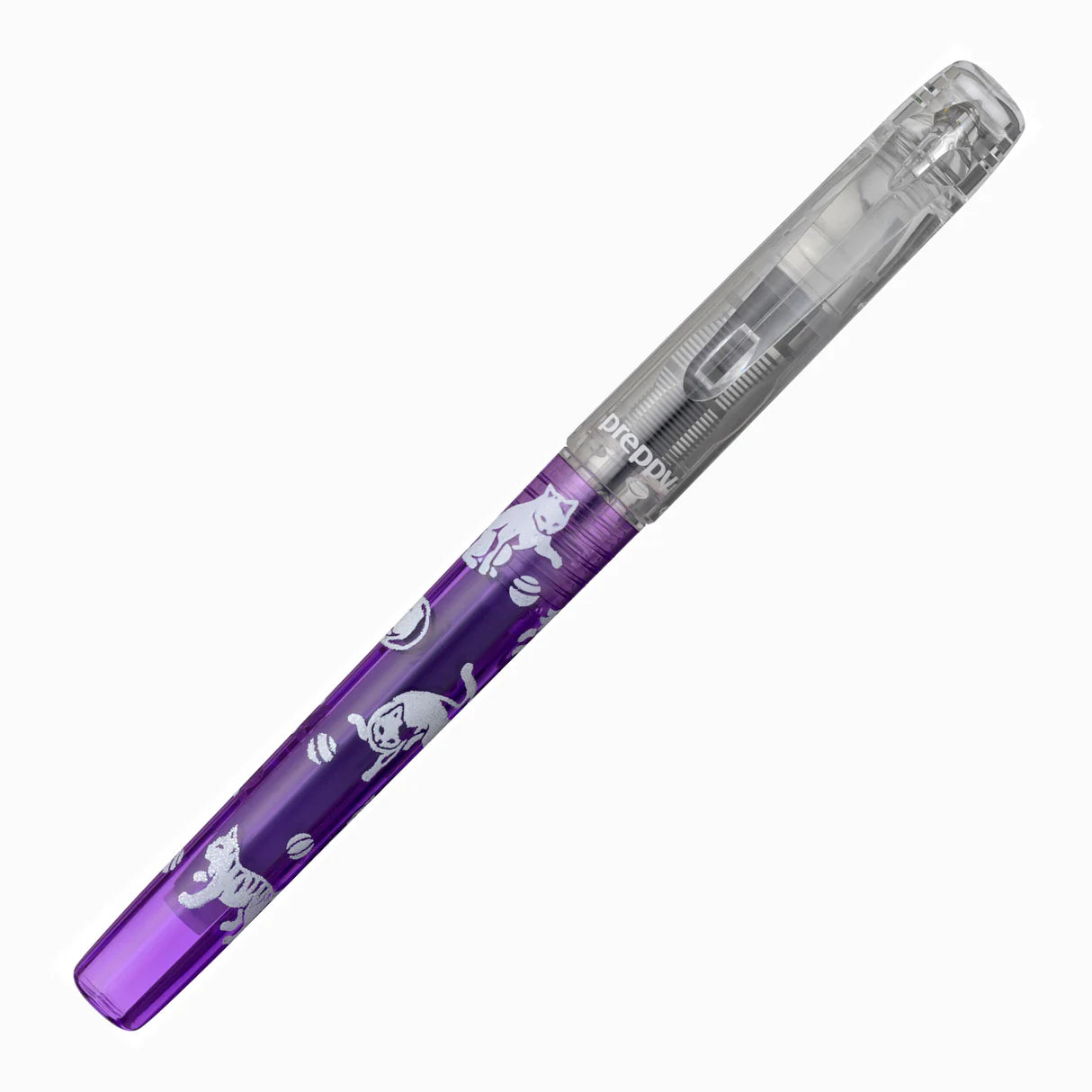 PLATINUM Preppy WA 5 Modern Maki-e Fountain Pen Fine Neko