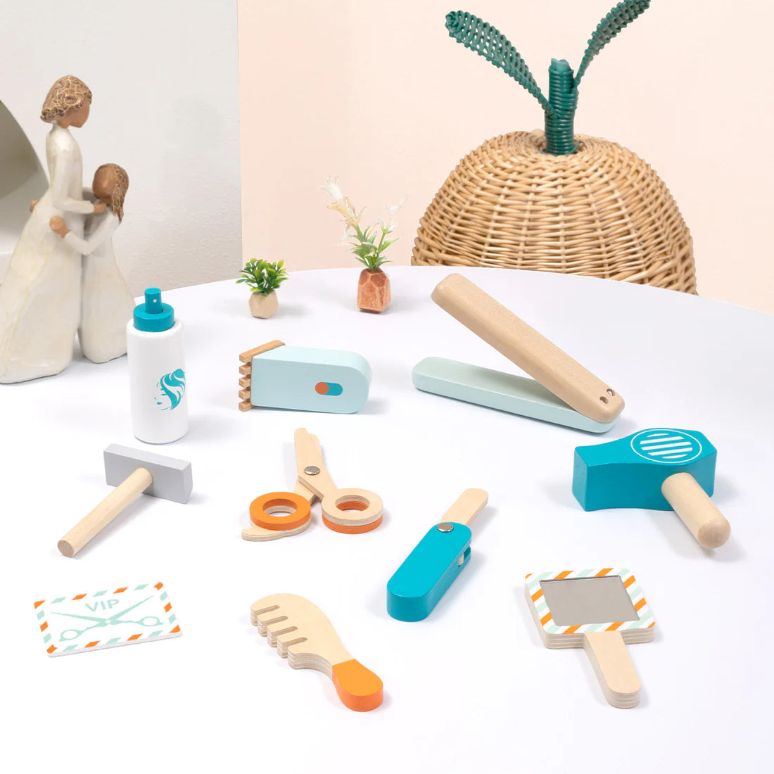 TOOKY TOY Little Hairdresser Play Set