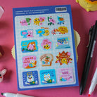 QUIRKYQING Transparent Sticker Career Mood