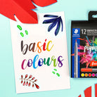 STAEDTLER Pigment Brush Pen Set of 12 Basic Colours