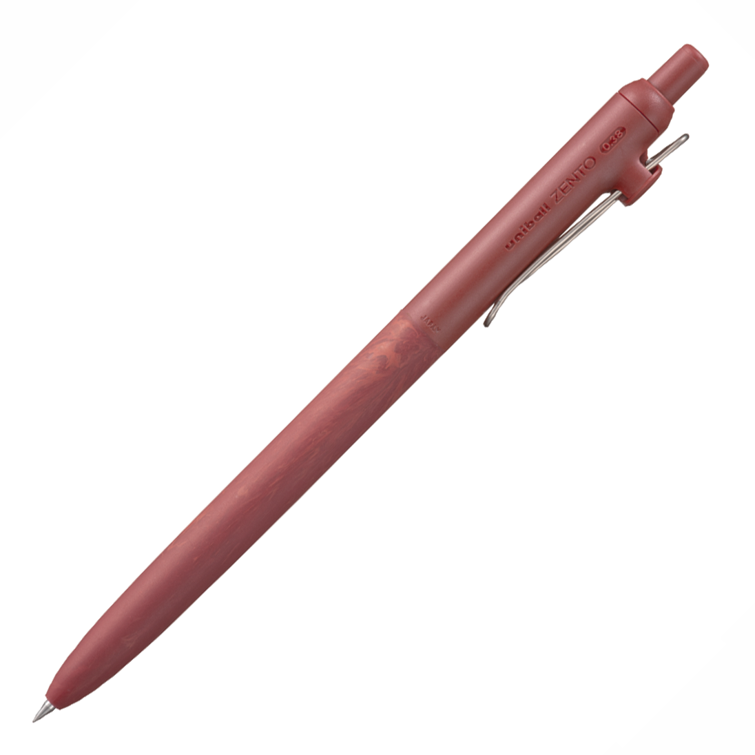 UNI-BALL Zento Water Based Pen Standard Model 0.38mm Walnut