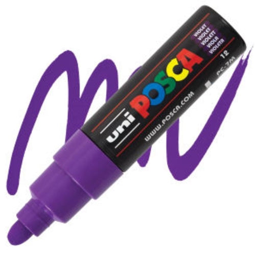 UNI POSCA Marker Broad Bullet 4.5mm Violet