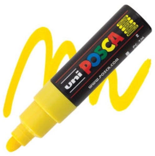 UNI POSCA Marker Broad Bullet 4.5mm Yellow