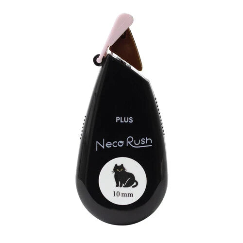 PLUS Neco Rush Tape DC 0230 10mmx3M Kuroneko