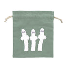 SUN-STAR Embroidered Pouch Moomin MU23AW Green