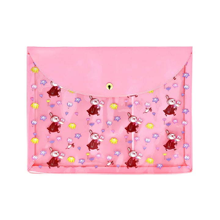 SUN-STAR Flat Pocket File A5 Moomin MU23AW Pink