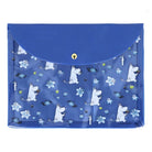 SUN-STAR Flat Pocket File A5 Moomin MU23AW Blue