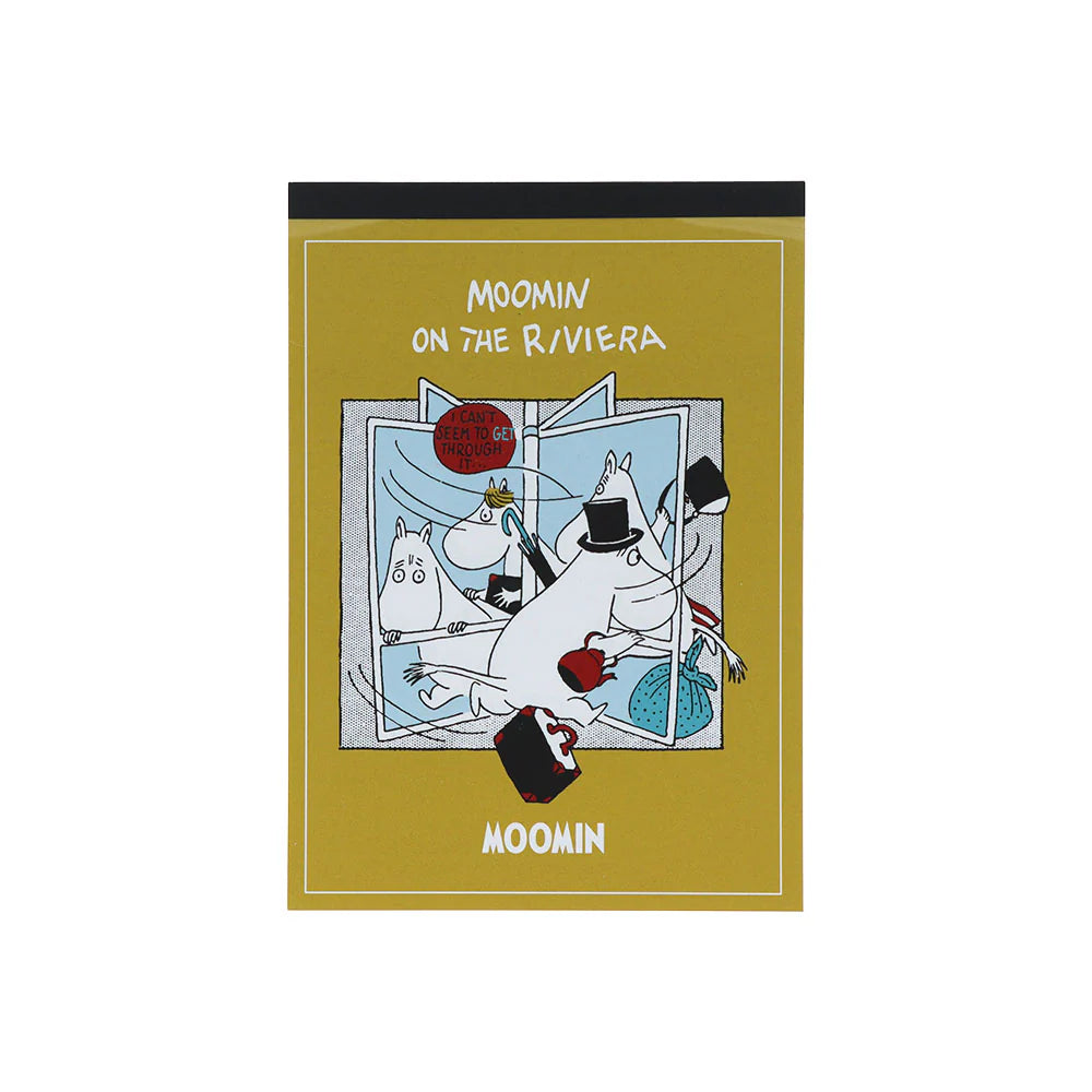 SUN-STAR Memo Pad A6 Moomin Mustard
