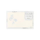 MIDORI Card Set Hanairo Washi White