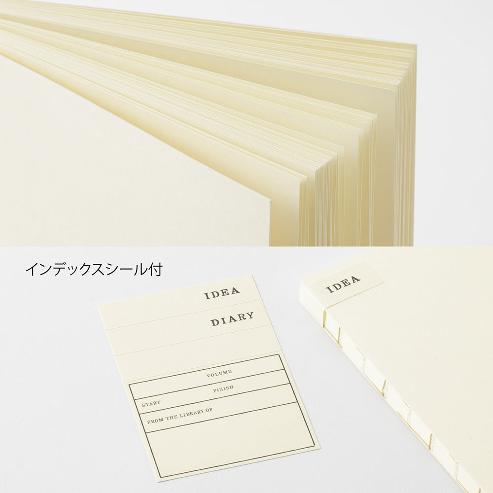 MIDORI MD Product Notebook Thick A5 Square Blank