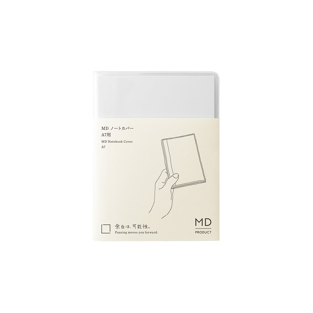 MIDORI MD Product Notebook Clear Cover A7