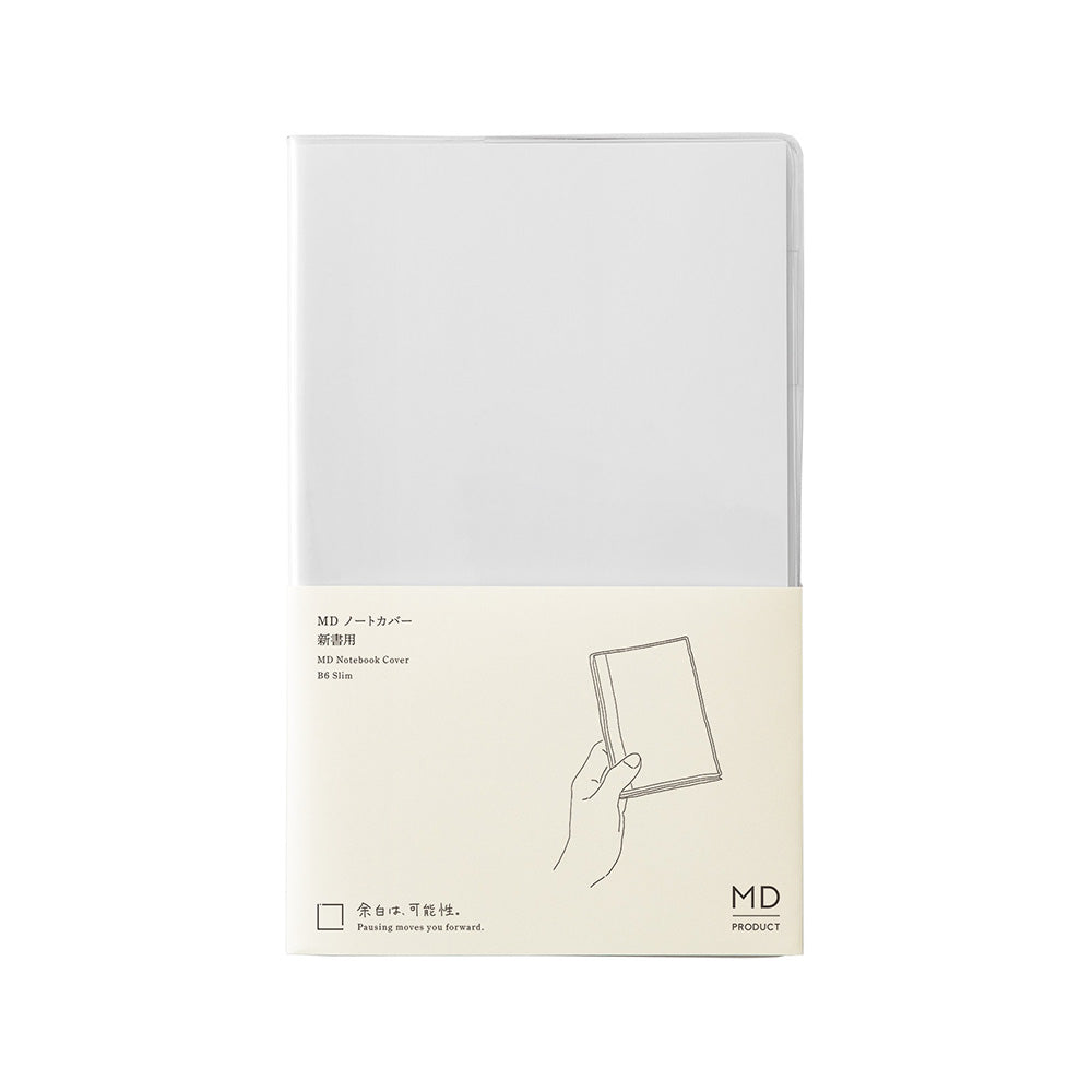 MIDORI MD Product Notebook Clear Cover B6 Slim