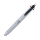 PILOT Frixion Ball Switch Ball Pen White Gray / Frixion 0.38mm + Oil Based 0.5mm
