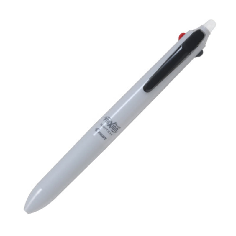 PILOT Frixion Ball Switch Ball Pen White Gray / Frixion 0.38mm + Oil Based 0.5mm
