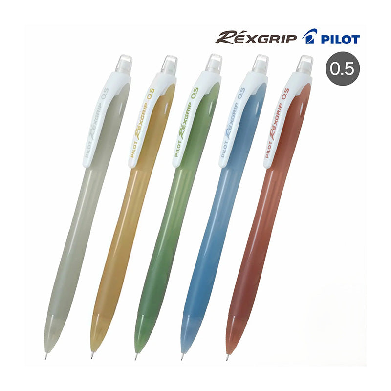 PILOT RexGrip Muted Mechanical Pencil 0.5mm Sandy Greige