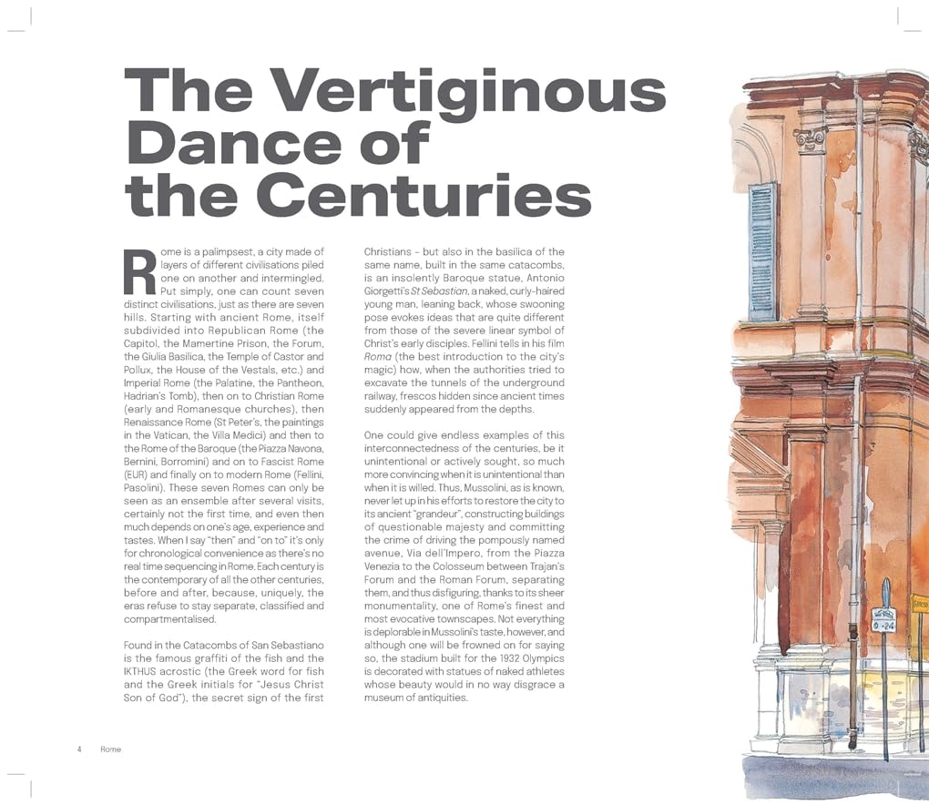 Rome Sketchbook by Dominique Fernandez
