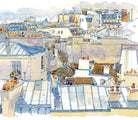 Rooftops Of Paris Sketchbook by Carl Norac