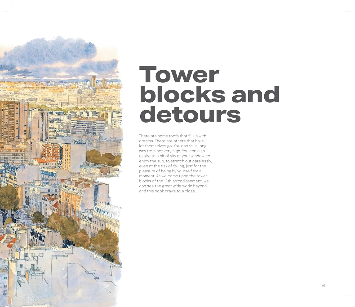 Rooftops Of Paris Sketchbook by Carl Norac