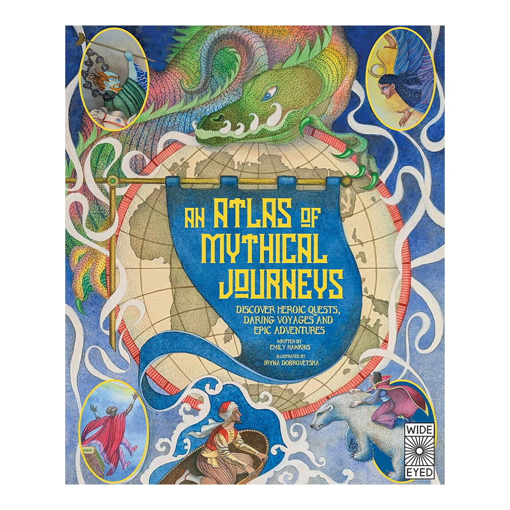 Atlas Of Mythical Journeys by Iryna Dobrovetska