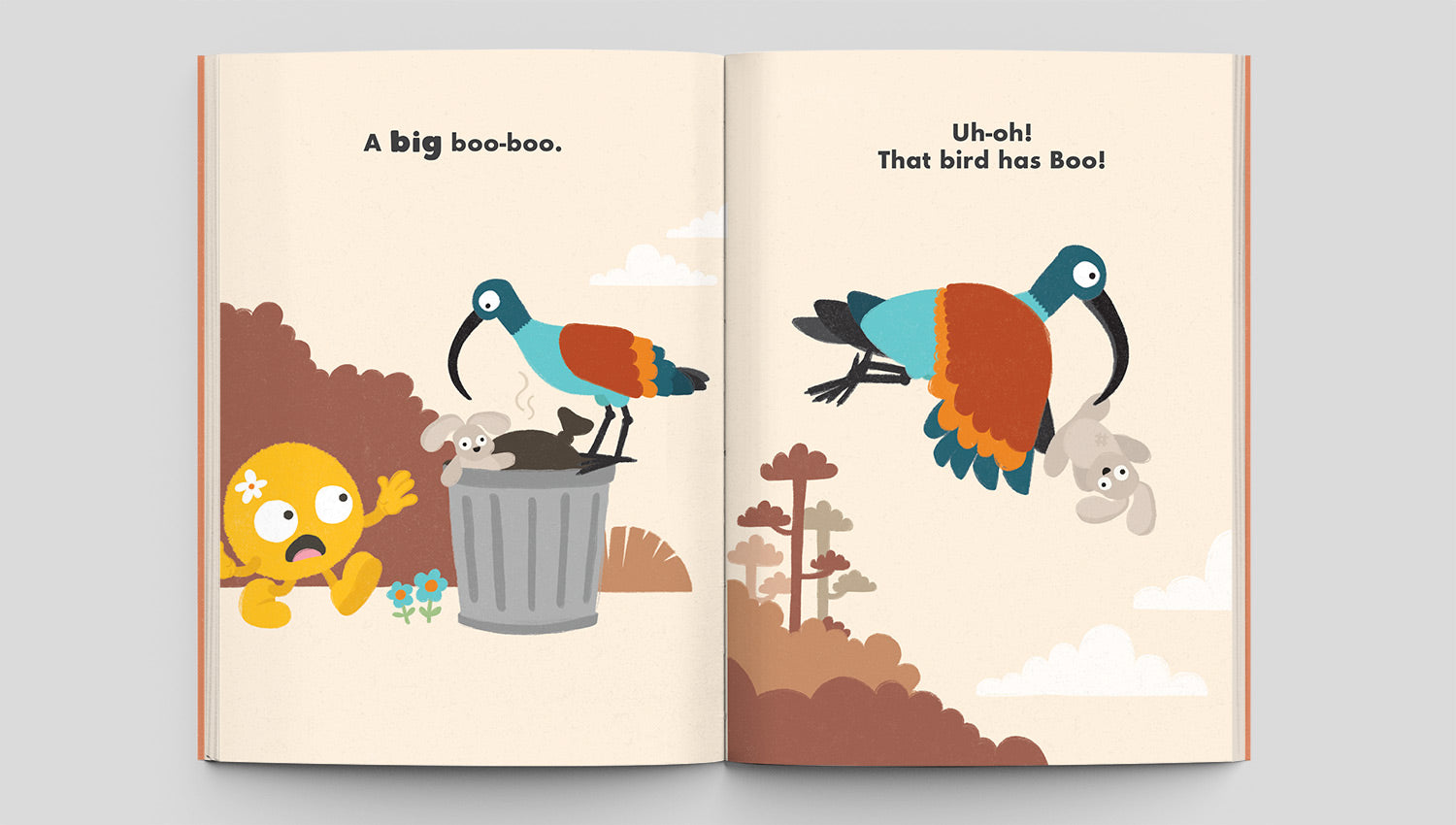 Ebb & Flo: A Big Boo-Boo by Philip Bunting