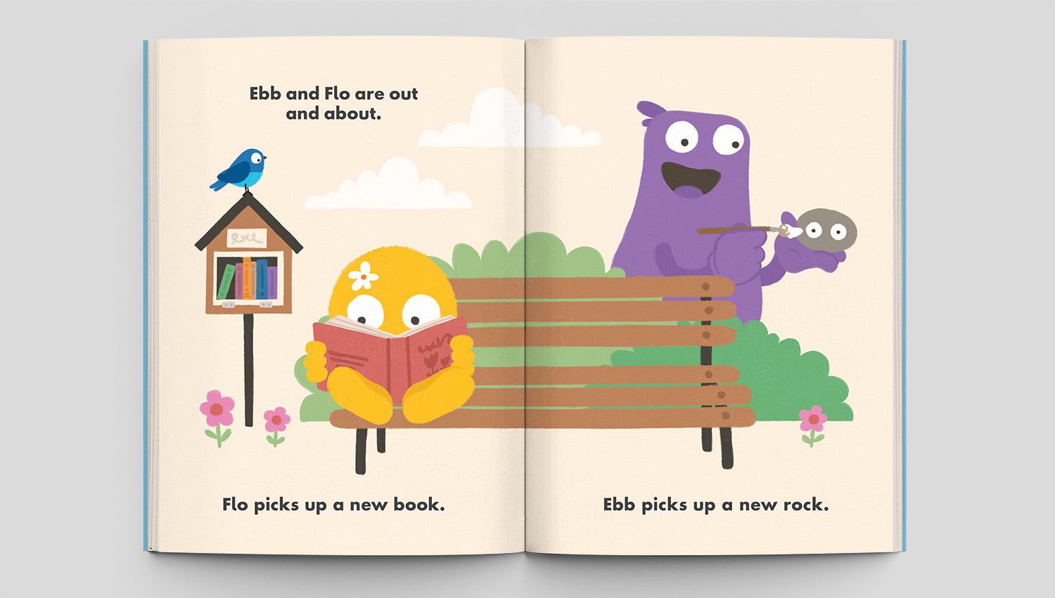 Ebb & Flo: Reading Rocks by Philip Bunting