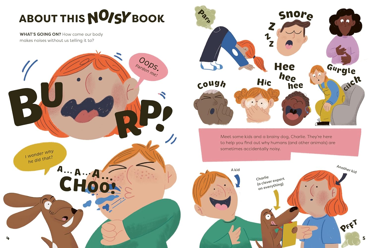 Snore, Sneeze, Burp by Moira Butterfield