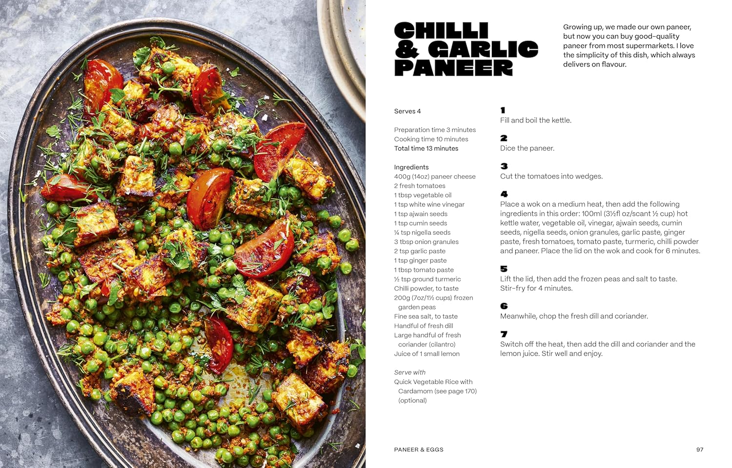 15-Minute Indian: One-Pan Recipes Using Minimal by Anjula Devi