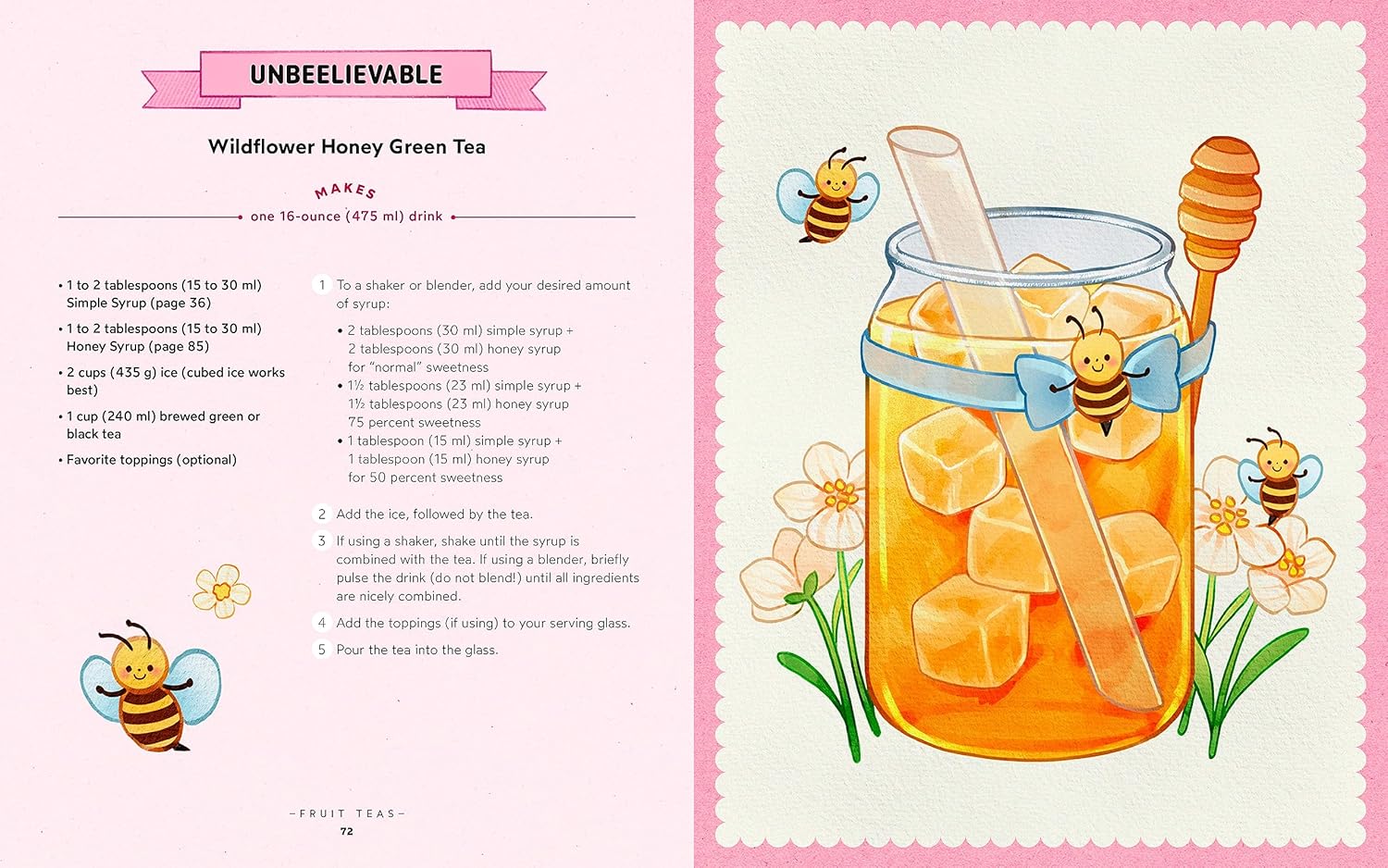 Kawaii Cafe Bubble Tea: Classic, Fun And Refreshing Boba Drinks To Make At Home by Stacey Kwong