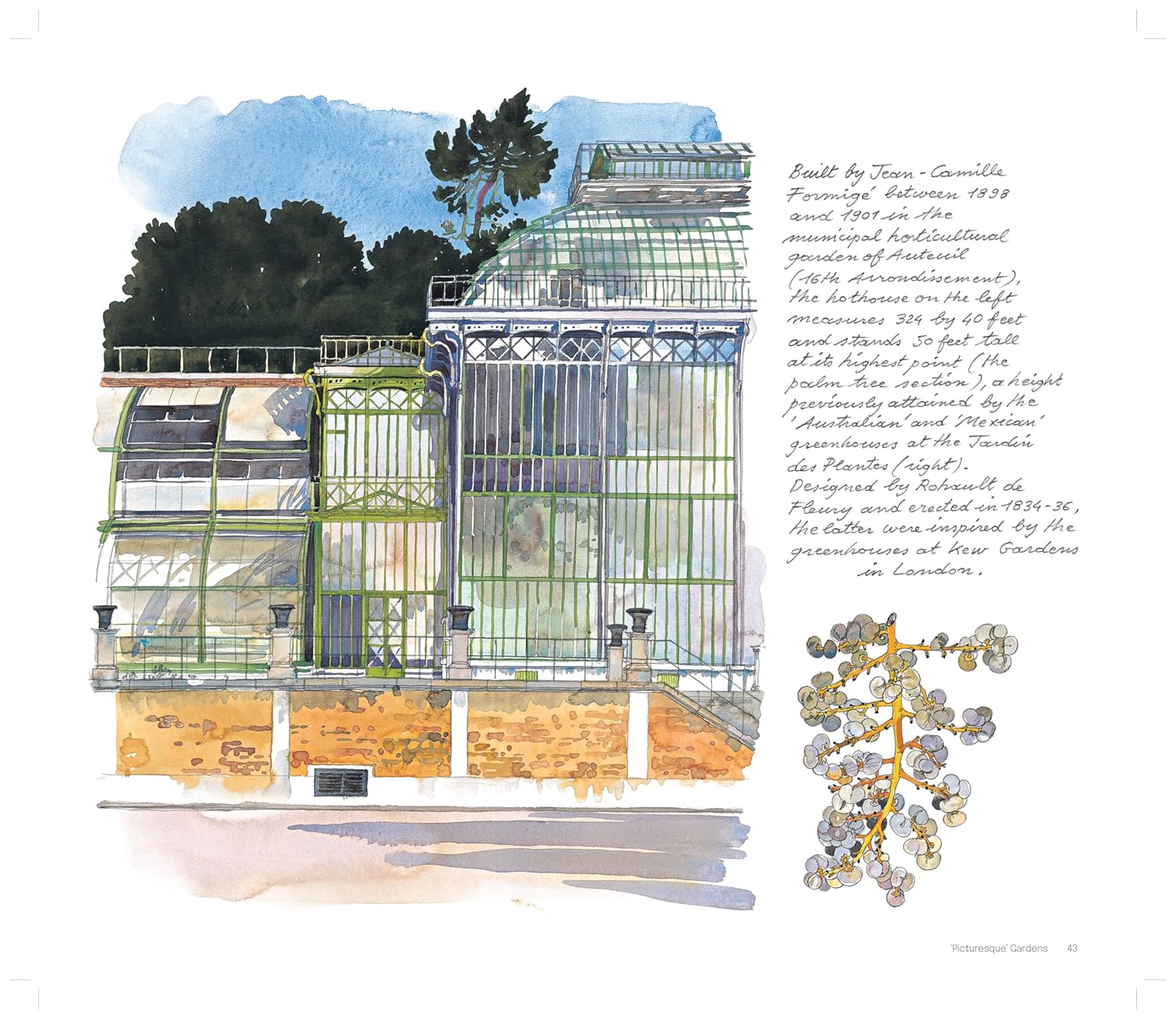 Garden Of Paris Sketchbook by  Jean-Pierre Le Dantec