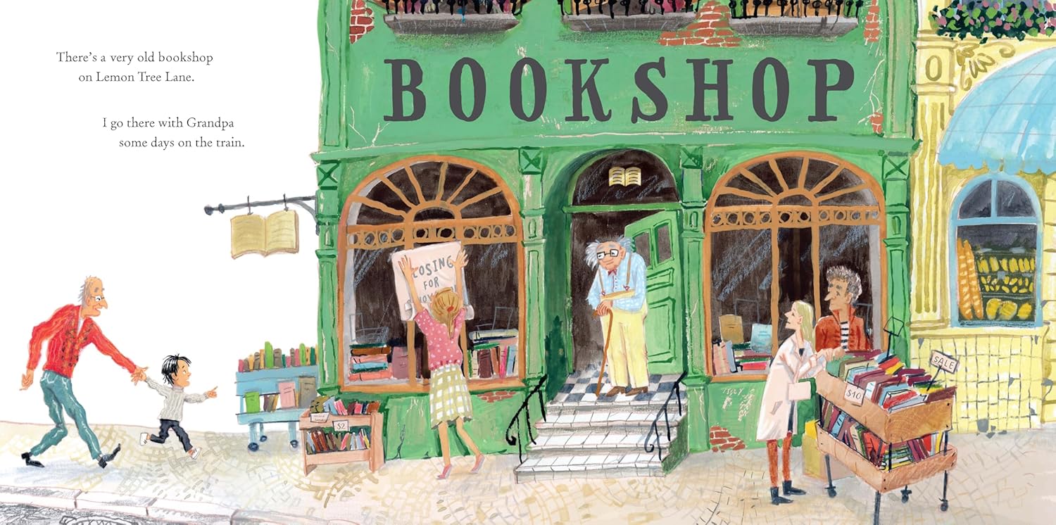 Bookshop On Lemon Tree Lane by Lucas Mike